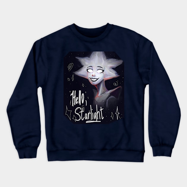 White Diamond Crewneck Sweatshirt by aortad6